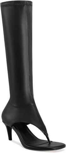 AZALEA WANG Cecile Knee High Sandal Boots for Women in Kuwait