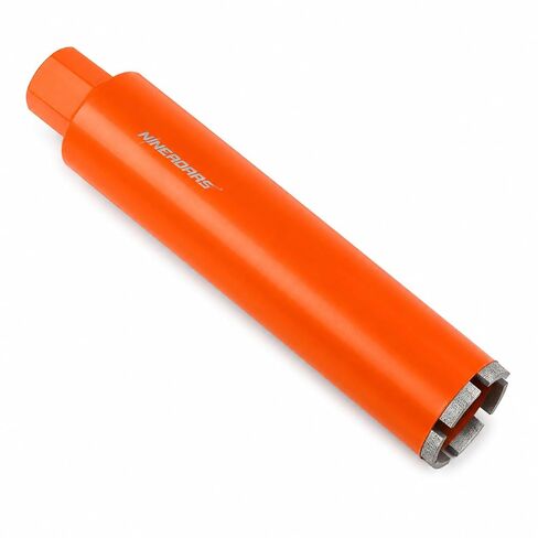 2-3/4 Inch Wet Diamond Core Drill Bit for Concrete, Masonry, 1-1/4"-7 | 2-3/4 inch wet diamond core drill bit with 10mm segments, 15.7" depth, durable cutting for concrete and masonry. in Kuwait
