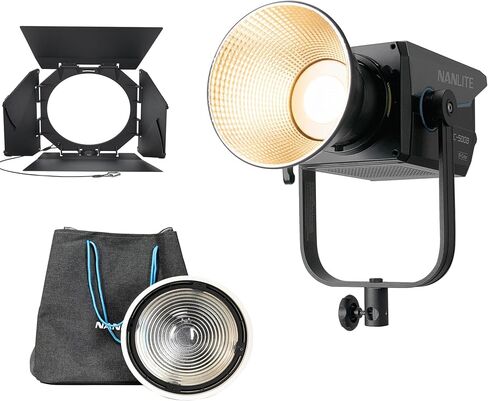 Nanlite FC-500B 520W Bi-Color LED Video Light + FL-20G 10-45° Bowens Mount Fresnel Lens Kit Bundle in Saudi Arabia