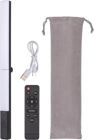 Adjustable Color Temperature LED Light Stick 20W Bicolor Foldable USB Powered Stick Light for Online Teaching Webinar Workshop in Saudi Arabia