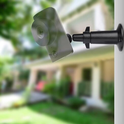 UYODM Wall Mount Compatible with SimpliSafe SimpliCam 1080p Wired Indoor Home Security Camera, 360 Degree Adjustable Aluminium Wall Mounting Bracket for SimpliSafe Indoor Cam 1Pack,Patent Pending in Saudi Arabia