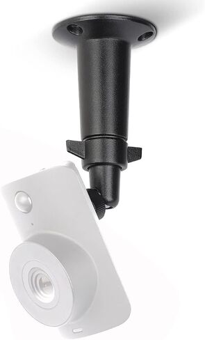 UYODM Wall Mount Compatible with SimpliSafe SimpliCam 1080p Wired Indoor Home Security Camera, 360 Degree Adjustable Aluminium Wall Mounting Bracket for SimpliSafe Indoor Cam 1Pack,Patent Pending in Saudi Arabia