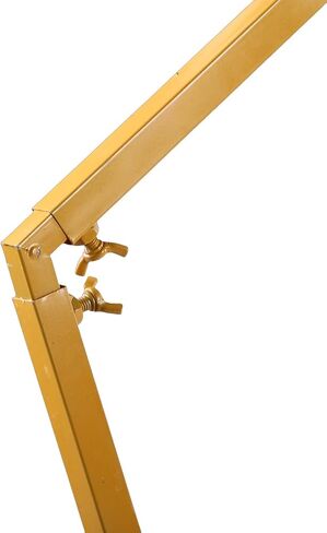Golden Metal Wedding Arch Backdrop Stand, for Indoor Outdoor Balloon Frame Decoration with 2.5m Iron Pentagonal Arch in Saudi Arabia