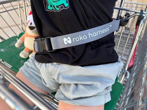 Silicone Shopping Cart Harness - Grey 2 Point in Kuwait