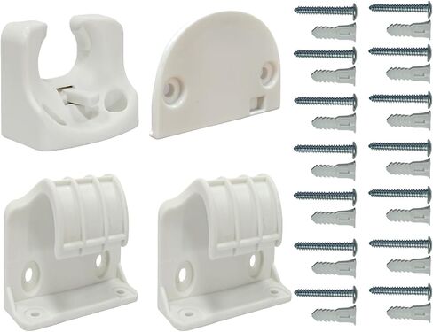 SPACEANY Retractable Baby Gate Replacement Parts Kit - Official Accessories for SPACEANY Safety Gates - Includes Including Gate Mount, Catch Mount and Set of Screws (Gray, Normal) in Saudi Arabia
