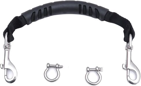 Diving Camera Lanyard Underwater Camera Rigs Lanyard Strap Scubas Diving Light Handle with Swivels Hook and Clip in Saudi Arabia