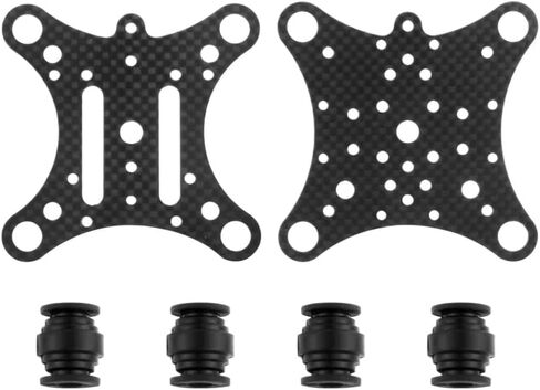 Carbon Fiber Anti-vibration Plate And Rubber Balls Compatible With Phantom 1 2 FPV Plane Quadcopter Mount in Saudi Arabia