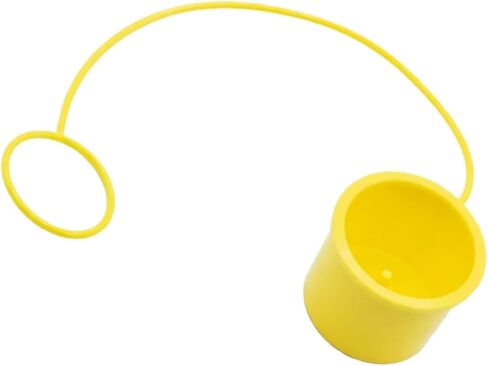 107-371 Tethered Dust Covers fit for Haws and Bradley Eye Wash Station (1) | Tethered Plastic Dust Caps for Spray Heads, Reduce Dirt & Debris, Prevent Cap Loss During Maintenance in Saudi Arabia