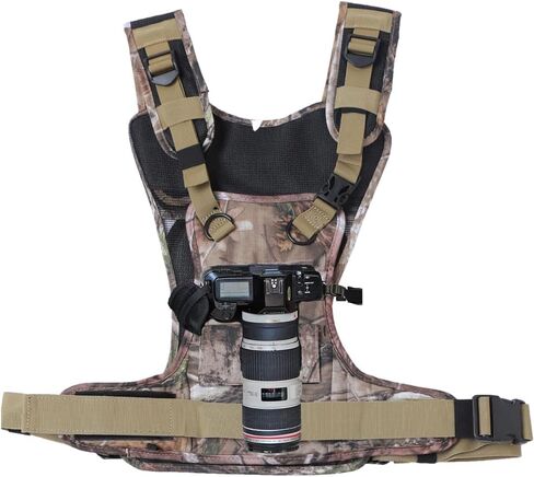 AH1 Camera Harness Quick Release System with Arca Type QR Mount Plate | for 1 Camera Canon Nikon Sony Panasonic Olympus DSLR HiKing Climbing Wedding in Saudi Arabia