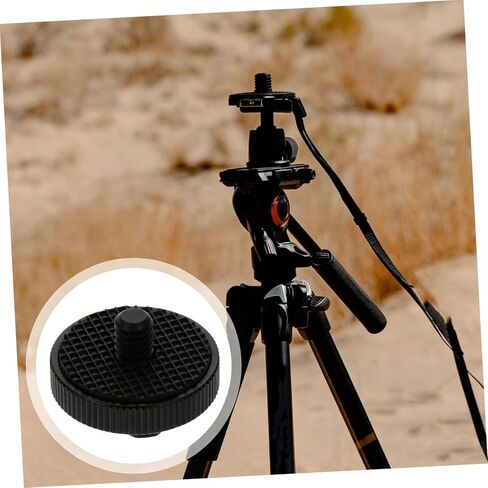 Kisangel 3pcs 1/4 Inch Cold Shoe Mount Adapter Metal Tripod Screw for DSLR Camera Flash Holder, Compatible with LED Monitor Light and Photography Accessories in Kuwait