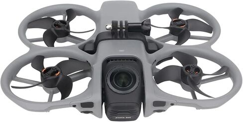 Avata 360 Quadcopter Camera Mounts 23.2g Lightweight Top Mount Bracket for DJI Avata 360 Accessories Drone Extension Adapter Compatible with Insta360 GO Ultra/GO 3S Action Cameras/Vlog Lgiht in Saudi Arabia