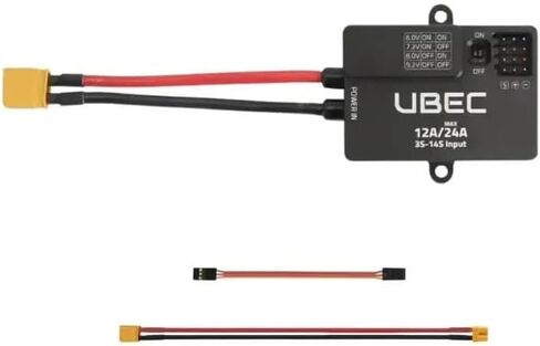 Drone Parts for HolyBro 2025 12A UBEC (3-14S) DC-DC Regulator for Efficiency, 4-Channel Output for Servos, XT30 for RC Drone FPV UAV in Saudi Arabia