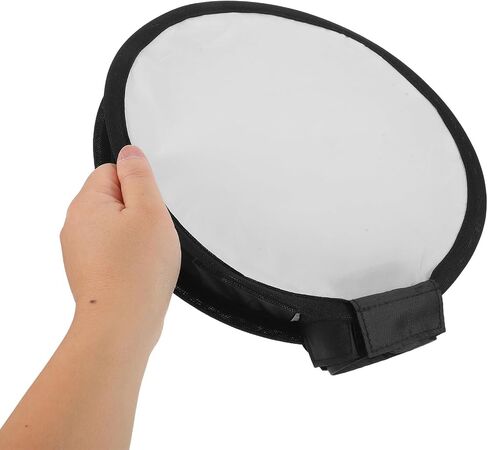 BESPORTBLE Camera Flash Diffuser Softbox 30cm Foldable Round Soft Light Diffuser Compatible with Most Flash Heads for Photography Studio and Event Use in Kuwait