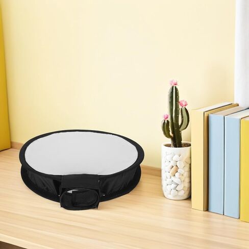 BESPORTBLE Camera Flash Diffuser Softbox 30cm Foldable Round Soft Light Diffuser Compatible with Most Flash Heads for Photography Studio and Event Use in Kuwait