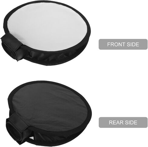 BESPORTBLE Camera Flash Diffuser Softbox 30cm Foldable Round Soft Light Diffuser Compatible with Most Flash Heads for Photography Studio and Event Use in Kuwait