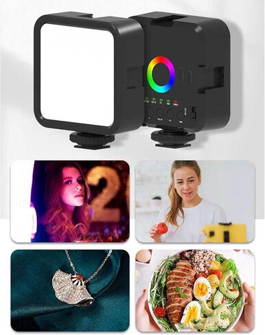 Dimmable Compact Fill Light 3000-9000K Full Color RGB 70 Beads 7W Light Fill Light for Photography in Saudi Arabia