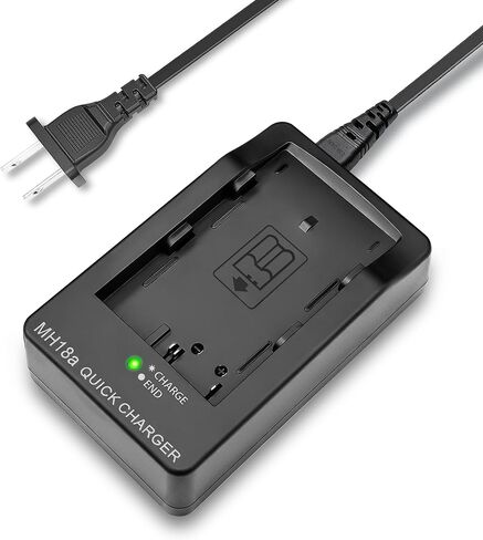 MH-18a Battery Charger for Nikon D90, D80, D700, D300, D300s, D200, D70, D70s, D50, D100 Digital SLR Cameras, EN-EL3 EN-EL3e EN-EL3a Quick Charging Base with US AC Power Cord, Replacement MH-18 in Saudi Arabia