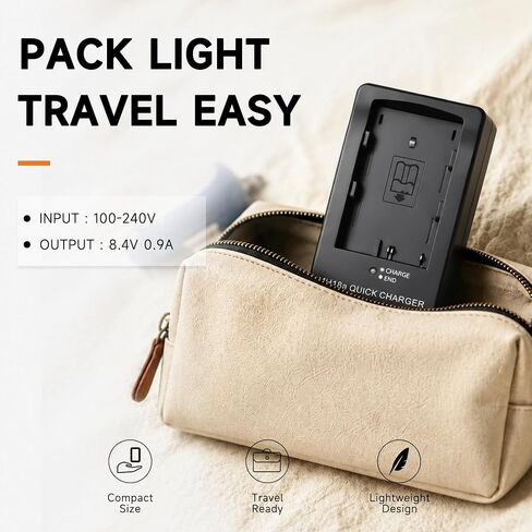 MH-18a Battery Charger for Nikon D90, D80, D700, D300, D300s, D200, D70, D70s, D50, D100 Digital SLR Cameras, EN-EL3 EN-EL3e EN-EL3a Quick Charging Base with US AC Power Cord, Replacement MH-18 in Saudi Arabia