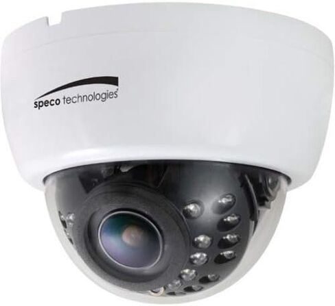 Speco Technologies HLED33DTW 2MP IR WDR HD-TVI Dome Camera with 2.8-12mm varifocal Lens, BNC Connection in Saudi Arabia