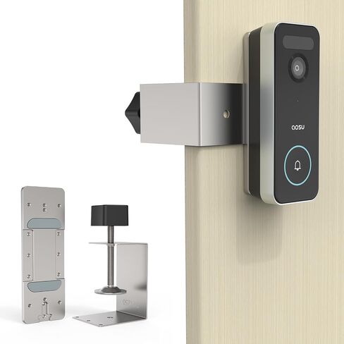 حامل جرس باب مضاد للسرقة لكاميرا AOSU Video Doorbell Pro (V8P1AX11)/SE (V8E2CA11) وكاميرا AOSU Video Doorbell Ultra(V8S1AX11)، ملحقات حامل حامل جرس الباب القابل للتعديل in Kuwait