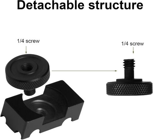 Camera Video Data Cable Clip Aluminum Protective Clip Suitable for DSLR Quick Mount Board in Saudi Arabia