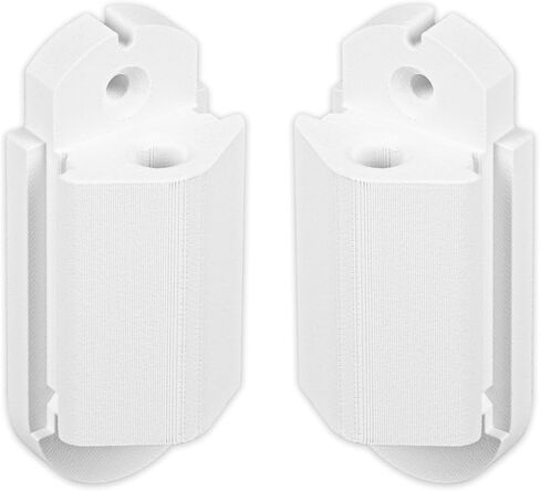 2 Pack Baby Gate Hinge Replacement Compatible with Regalo Extra Tall Baby Gate | Durable Safety Gate Parts | Secure Locking Channels | Easy to Install in Saudi Arabia