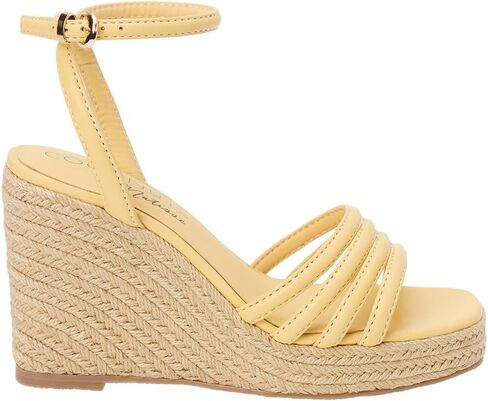 Coconuts by Matisse Womens Sunnie Casual Sandals Casual High Heel 3" & Up - Yellow in Saudi Arabia
