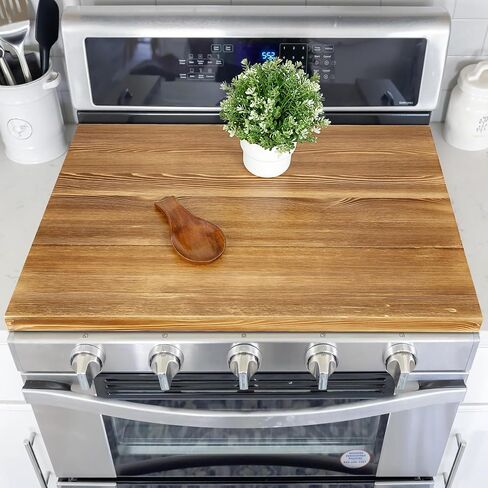 Hanobe Black Gas Electric Noodle Board Stove Cover 30" | Large Cover Top Stovetop for Home Kitchen Oven RV in Saudi Arabia