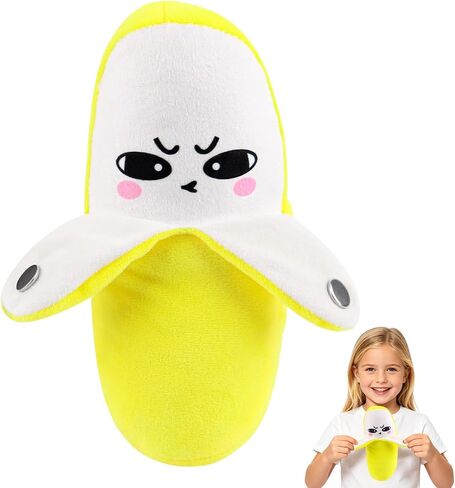 Musical Sensory Toys, Magic Touch Interactive Music Plush Toy, Soft Baby Music Sensory Toys with Sound, Multiplayer Interactive Play, Banana Toy Birthday Gift for Toddler Kids in Kuwait