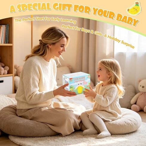 Musical Sensory Toys, Magic Touch Interactive Music Plush Toy, Soft Baby Music Sensory Toys with Sound, Multiplayer Interactive Play, Banana Toy Birthday Gift for Toddler Kids in Kuwait