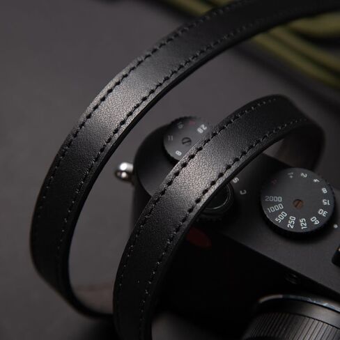 Leather Camera Strap Fast Adjustable with Quick Release Buckle Genuine Leather for Nikon for Canon for Fujifilm For DSLR in Saudi Arabia