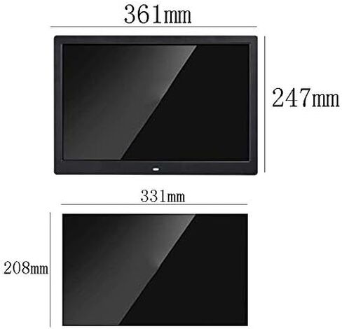 Digital Picture Frame 15 inch Electronic Photo Frame Installation Network Version Electronic Photo Frame Wall Hanging Advertising Machine Publicity Display Digital Photo Frame in Saudi Arabia