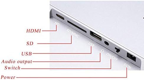 Digital Picture Frame Digital Photo Frame 17 Inch HDMI HD Advertising Player with 1400x900 High Resolution 16:9 FHD IPS Screen Image Preview 1080P Video (Silver 17") (Black 17") in Saudi Arabia