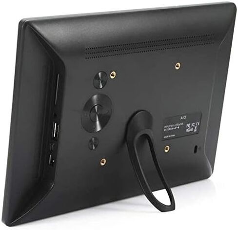 Digital Picture Frames Digital Photo Frame 10.1 Inch 1280 x 800 High Resolution 16:10 Full IPS Screen Image Preview Video Calendar Clock Auto On/Off Timer Photo Frame Digital (Black 10.1 Inch) in Saudi Arabia