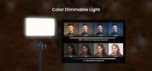 Hohem HPL-R01 RGB LED Photography Light, 2500K-9000K, CRI 95+ | 360° RGB Dimming, 24 Lighting Effects, CRI 95+, TLCI 97+, 0-100% Brightness, 4000mAh Power Bank and USB-C Charging in Kuwait