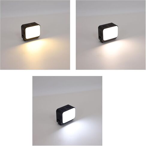 LED Light for Video Magnetic Installation Versatile Lighting for 6 Filming Splash Proof Battery 600mAh in Saudi Arabia