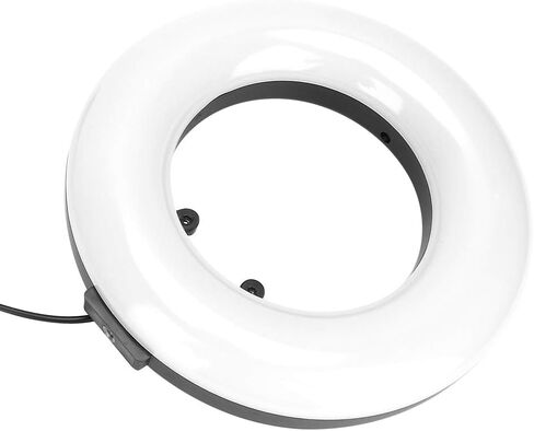 Ring Light Fill Light with 10 Levels Brightness for Video Recording Studio Photography Flexible Tripod Stand for Makeup Artists/Warm, White, Soft in Saudi Arabia