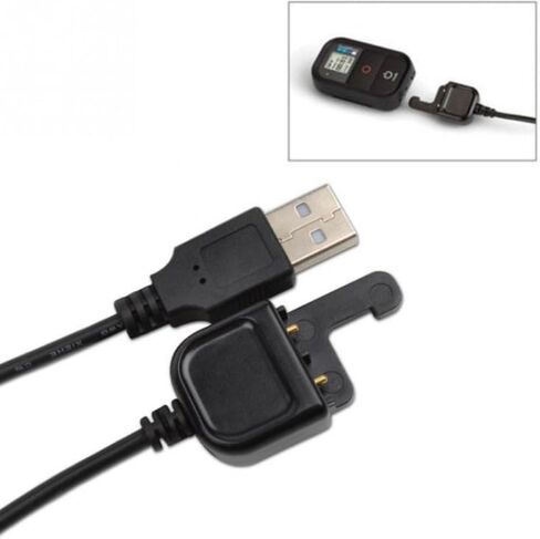 USB Charger Cable Fit for GoPro Hero 7 6 5 4 3 WiFi Remote Control Camera Accessory in Saudi Arabia