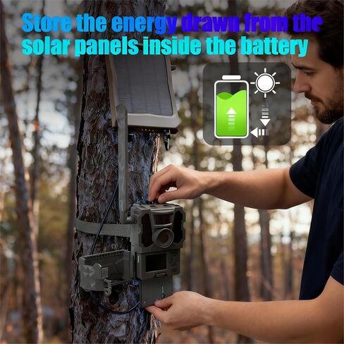 1 Pack Battery Pack Compatible with Reveal Cellular Trail Camera Ultra, X, X Pro, Pro 3.0, X Gen 2.0 3.0, XB, SK, LED Meter Lithium Hunting Battery EM6 with Organizer Case in Kuwait