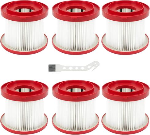 49-90-1900 Replacement Filter Compatible With Milwaukee Shop Vac Filter, M18 Vacuum Filter, 0880-20, 0780-20, 4 Pack in Saudi Arabia