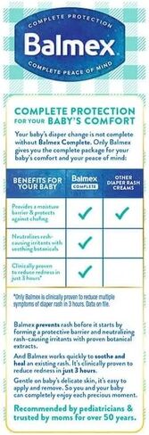 Balmex Diaper Rash Cream with Aloe & Vitamin E, 4 oz in Saudi Arabia