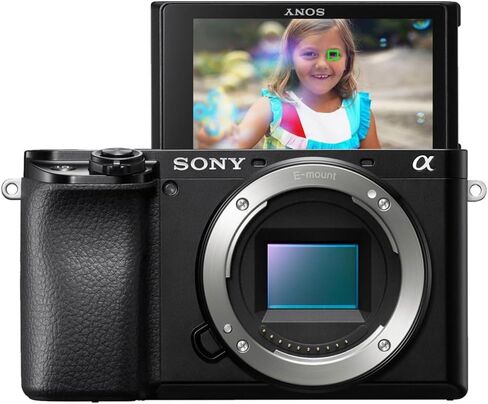 Sony Alpha a6100 Mirrorless Digital Camera (Body Only) Bundle | with Sigma 30mm f/1.4 Contemporary DC DN Lens + 64GB Card + UV Filter + Cleaning Kit + Camera Shoulder Bag (12 Items) in Kuwait