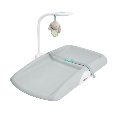 Ingenuity Day & Night Sylvi Baby Changing Pad - Includes Nightlight with Red Light Option to Promote Better Sleep, Easy to Wipe Clean, Ages 0M+ in Saudi Arabia