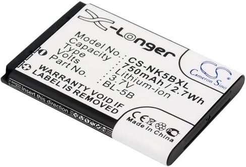 DCH 750mAh EZ Digital NV-1 Battery Replacement for Yashica BL-5B in Kuwait