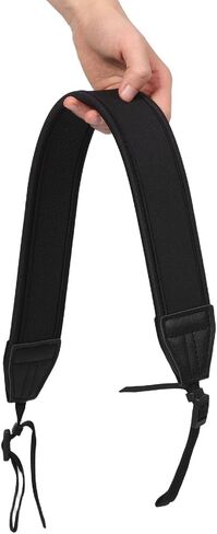 5pcs Adjustable Shockproof Camera Harness Strap Black Pu Foam | Shoulder Sling for Photographers, Feature, Reliable Connection for Outdoor Shoots and Sports in Saudi Arabia