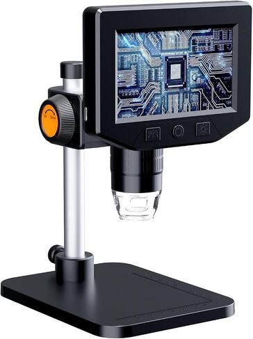 1000X Handheld Digital Microscope with Light Featuring 4.3in Screen Direct Observation for Laboratory Field Inspection Microscope in Saudi Arabia