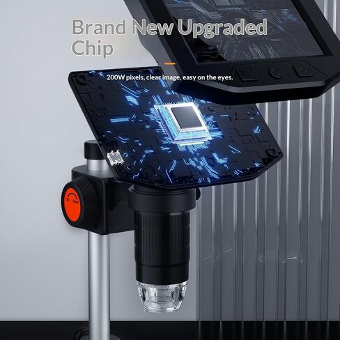 1000X Handheld Digital Microscope with Light Featuring 4.3in Screen Direct Observation for Laboratory Field Inspection Microscope in Saudi Arabia