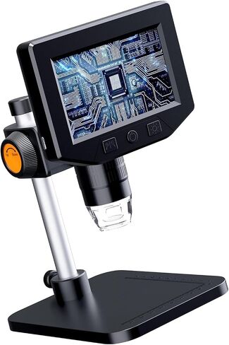 1000X Handheld Digital Microscope with Light Featuring 4.3in Screen Direct Observation for Laboratory Field Inspection Microscope in Saudi Arabia