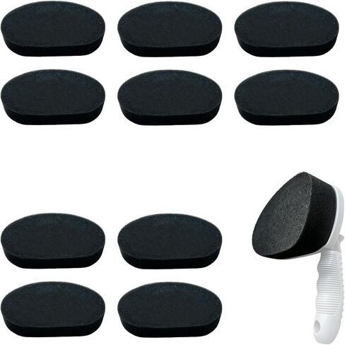 Tire Shine Applicator Pads with Handle, Tire Dressing Applicator with Extra Pad, Reusable Tire Shine Sponge Contoured for Car Detailing (1 Handle & 2 Pads) in Kuwait