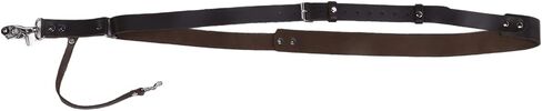SLR Camera Strap Durable Leather Widened Design Strap Harness for Heavy Cameras Comfortable Fit 66-86cm (Brown #12) in Saudi Arabia